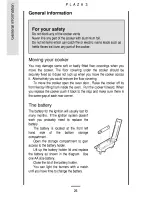 Preview for 26 page of Parkinson Cowan Plaza 3 Owners Handbook And Installation Instructions