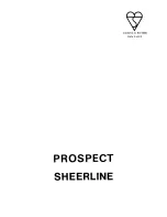 Parkinson Cowan PROSPECT SHEERLINE User Manual предпросмотр