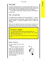 Предварительный просмотр 7 страницы Parkinson Cowan R G 5 0 M Operating And Installation Instructions