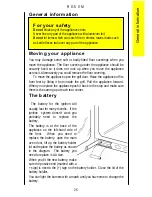 Предварительный просмотр 25 страницы Parkinson Cowan R G 5 0 M Operating And Installation Instructions