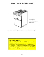 Предварительный просмотр 30 страницы Parkinson Cowan R G 5 0 M Operating And Installation Instructions