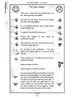 Предварительный просмотр 10 страницы Parkinson Cowan Renown 50GX Owner'S Handbook Manual