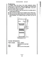 Предварительный просмотр 29 страницы Parkinson Cowan Renown 50GX Owner'S Handbook Manual