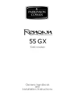 Parkinson Cowan Renown 55 GX Operating And Installation Instructions preview