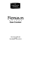 Preview for 1 page of Parkinson Cowan Renown DELUXE REND50BUN Operating And Installation Instructions