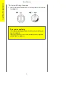 Preview for 6 page of Parkinson Cowan Renown RG50GLWN Operating And Installation Instructions