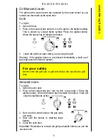 Preview for 5 page of Parkinson Cowan Renown RG60DL Operating And Installation Instructions