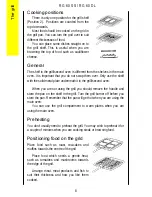 Preview for 8 page of Parkinson Cowan Renown RG60DL Operating And Installation Instructions