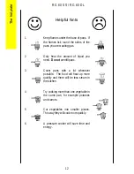 Preview for 12 page of Parkinson Cowan Renown RG60DL Operating And Installation Instructions