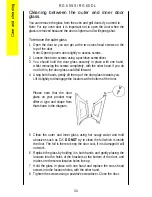 Preview for 34 page of Parkinson Cowan Renown RG60DL Operating And Installation Instructions