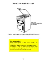 Preview for 43 page of Parkinson Cowan Renown RG60DL Operating And Installation Instructions