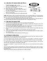 Preview for 50 page of Parkinson Cowan Renown RG60DL Operating And Installation Instructions