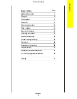 Preview for 3 page of Parkinson Cowan Renown RHG50G Owner'S And Installation Manual