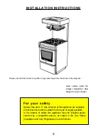 Preview for 32 page of Parkinson Cowan Renown RHG50G Owner'S And Installation Manual