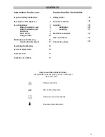 Preview for 3 page of Parkinson Cowan RM 850CN Operating & Installation Instructions Manual