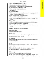 Preview for 19 page of Parkinson Cowan SG 305 Operating And Installation Instructions