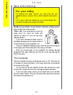 Preview for 20 page of Parkinson Cowan SG 305 Operating And Installation Instructions