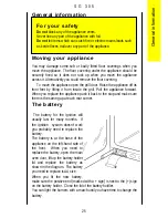 Preview for 25 page of Parkinson Cowan SG 305 Operating And Installation Instructions