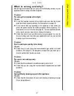 Preview for 27 page of Parkinson Cowan SG 305 Operating And Installation Instructions