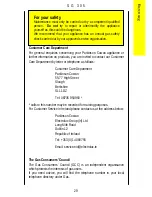 Preview for 29 page of Parkinson Cowan SG 305 Operating And Installation Instructions