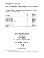 Preview for 40 page of Parkinson Cowan SG 305 Operating And Installation Instructions