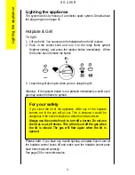 Preview for 4 page of Parkinson Cowan SG 405 R Operating And Installation Instructions