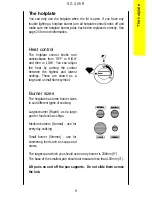 Preview for 9 page of Parkinson Cowan SG 405 R Operating And Installation Instructions