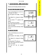 Preview for 21 page of Parkinson Cowan SG 405 R Operating And Installation Instructions