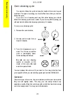 Preview for 28 page of Parkinson Cowan SG 405 R Operating And Installation Instructions