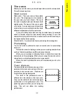 Preview for 13 page of Parkinson Cowan SG 424 Operating And Installation Instructions