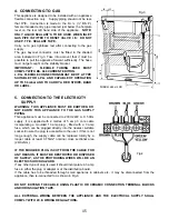 Preview for 45 page of Parkinson Cowan SG 424 Operating And Installation Instructions