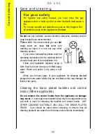 Предварительный просмотр 28 страницы Parkinson Cowan SG 454 Operating And Installation Instructions