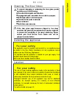 Предварительный просмотр 35 страницы Parkinson Cowan SG 454 Operating And Installation Instructions