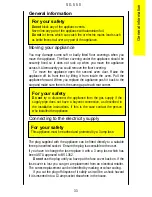 Предварительный просмотр 33 страницы Parkinson Cowan SG 550 Operating And Installation Instructions