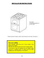 Предварительный просмотр 39 страницы Parkinson Cowan SG 550 Operating And Installation Instructions