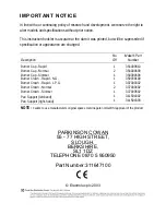 Предварительный просмотр 48 страницы Parkinson Cowan SG 550 Operating And Installation Instructions