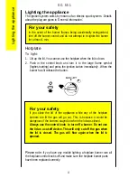 Preview for 4 page of Parkinson Cowan SG 551 Operating And Installation Instructions