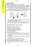 Preview for 22 page of Parkinson Cowan SG 551 Operating And Installation Instructions