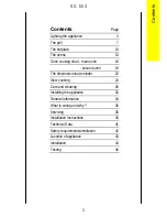 Preview for 3 page of Parkinson Cowan SG 553 Operating And Installation Instructions