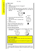 Preview for 6 page of Parkinson Cowan SG 553 Operating And Installation Instructions