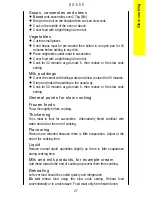 Предварительный просмотр 27 страницы Parkinson Cowan SG 555 Operating And Installation Instructions