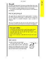 Preview for 7 page of Parkinson Cowan SG 556 Operating And Installation Instructions