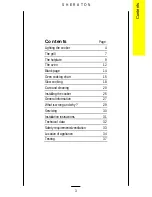 Preview for 3 page of Parkinson Cowan Sheraton U02059 Installation Instructions Manual