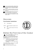 Preview for 6 page of Parkinson Cowan SIG 224 G Instruction Booklet