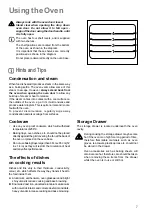 Preview for 7 page of Parkinson Cowan SIG 224 G Instruction Booklet