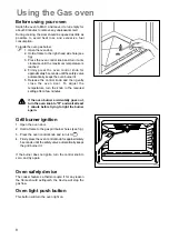 Preview for 8 page of Parkinson Cowan SIG 224 G Instruction Booklet