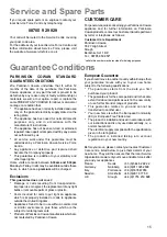 Preview for 15 page of Parkinson Cowan SIG 224 G Instruction Booklet