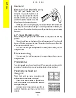 Предварительный просмотр 8 страницы Parkinson Cowan SIG 306 Operating And Installation Instructions