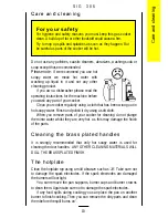 Предварительный просмотр 19 страницы Parkinson Cowan SIG 306 Operating And Installation Instructions