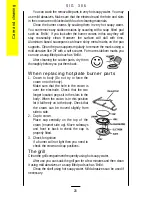 Предварительный просмотр 20 страницы Parkinson Cowan SIG 306 Operating And Installation Instructions